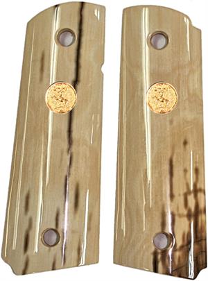 Colt 1911 Siberian Mammoth Ivory Grips MI10-20
