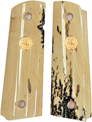 Colt 1911 Siberian Mammoth Ivory Grips MI10-24