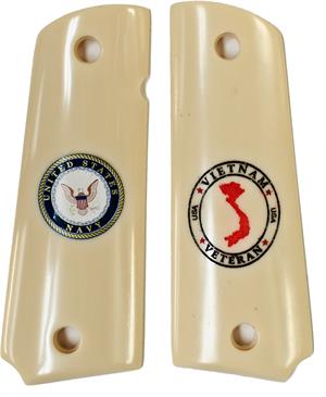 U.S. Navy Colt 1911 Grips, Vietnam Service USN 1911 VN